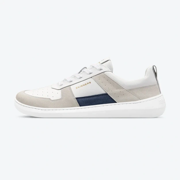 Skinners barefoot kedai OLDSCHOOLER II – balta/mėlyna