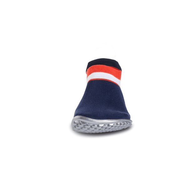 LEGUANO barefoot batai-kojinės Sneaker mėlyna/raudona