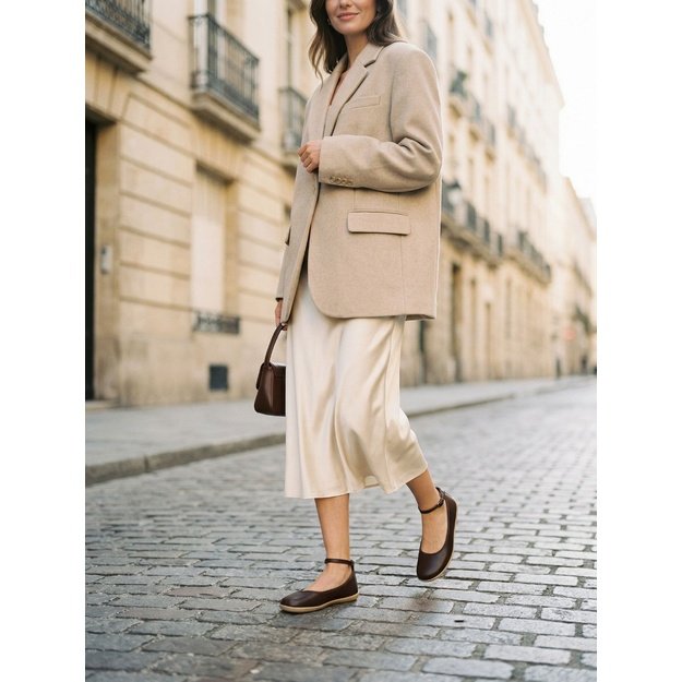 Ballet Flats Be Lenka Florence - Dark Brown