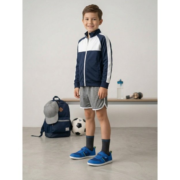Kids Barefoot Sneakers Be Lenka Glade Kids - Blue & Green