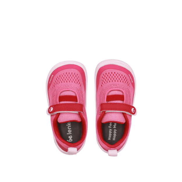 Kids Barefoot Sneakers Be Lenka Nubo Preschool - Pink