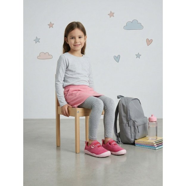 Kids Barefoot Sneakers Be Lenka Nubo Preschool - Pink