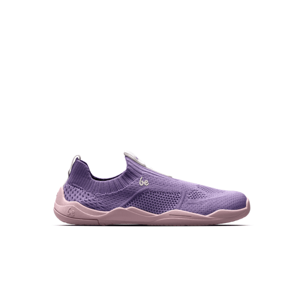 Kids Barefoot Slip-on Shoes Be Lenka Luppo Junior - Lilac & Pink