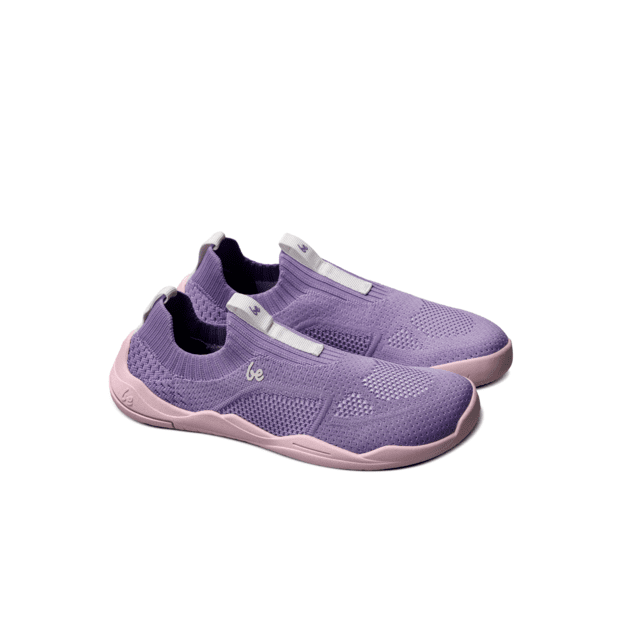 Kids Barefoot Slip-on Shoes Be Lenka Luppo Junior - Lilac & Pink