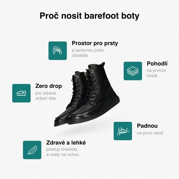 GROUNDIES® moteriški barefoot aulinukai Adelaide juoda - greitas pristatymas 6