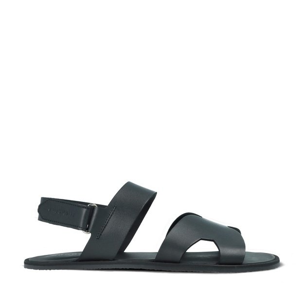 GROUNDIES® barefoot basutės Juno juoda