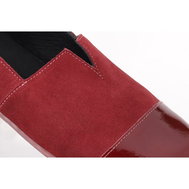 Barefoot Moccasins Be Lenka Rosaluna - Burgundy