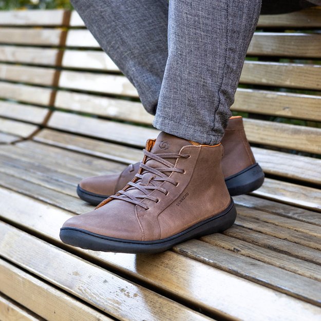 Skinners barefoot batai Moonwalker High Top Black