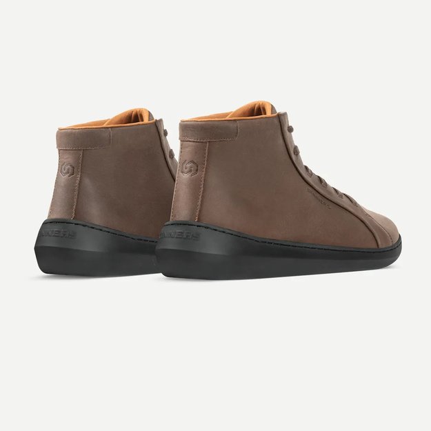 Skinners barefoot batai Moonwalker High Top Black
