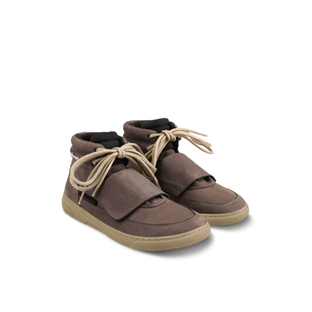 Barefoot Sneakers Barebarics Blizzard - Dark Chocolate Brown