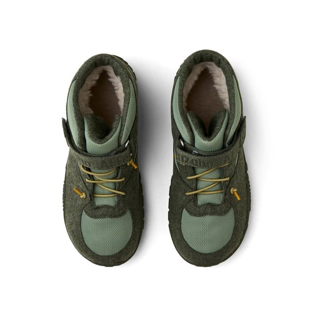 Affenzahn Mid Boot Wool Dreamer Forest green 