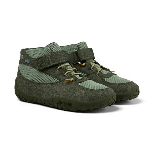 Affenzahn Mid Boot Wool Dreamer Forest green 