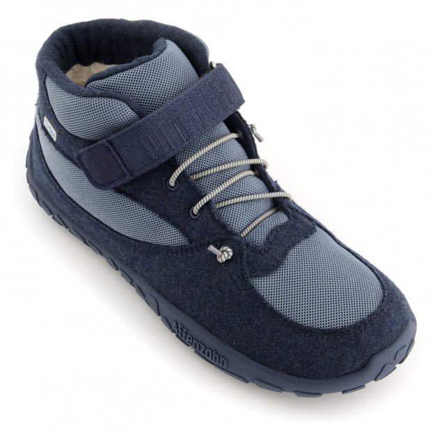 Affenzahn Mid Boot Wool Dreamer blue