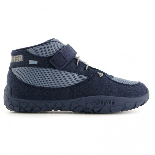 Affenzahn Mid Boot Wool Dreamer blue
