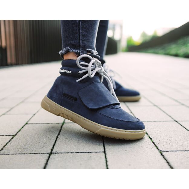 Barefoot Sneakers Barebarics Blizzard - Navy Blue