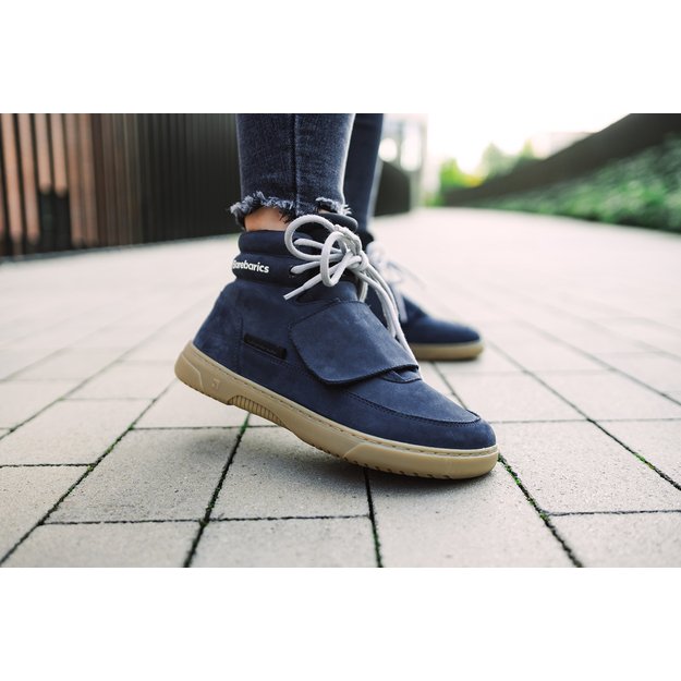 Barefoot Sneakers Barebarics Blizzard - Navy Blue