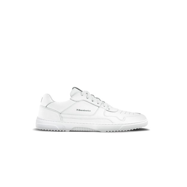 Barefoot Sneakers Barebarics Zing - All White - Leather