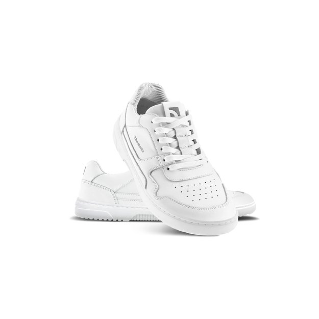 Barefoot Sneakers Barebarics Zing - All White - Leather