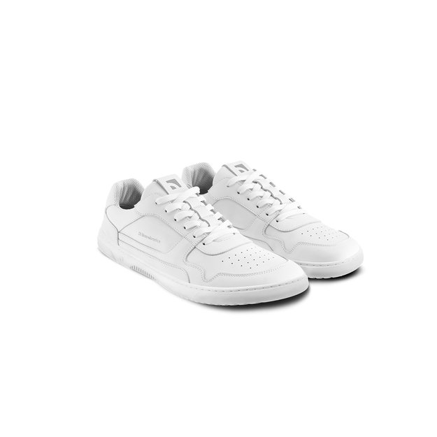 Barefoot Sneakers Barebarics Zing - All White - Leather