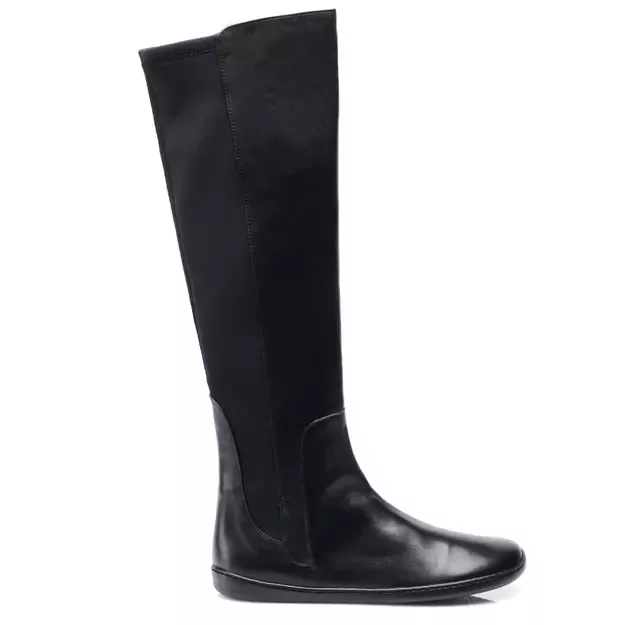 ZAQQ barefoot ilgaauliai batai QATCH Winter juoda