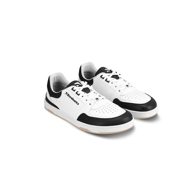 Barefoot Sneakers Barebarics Wave - White & Black