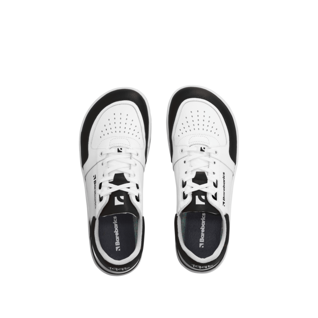 Barefoot Sneakers Barebarics Wave - White & Black