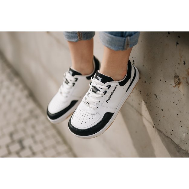 Barefoot Sneakers Barebarics Wave - White & Black