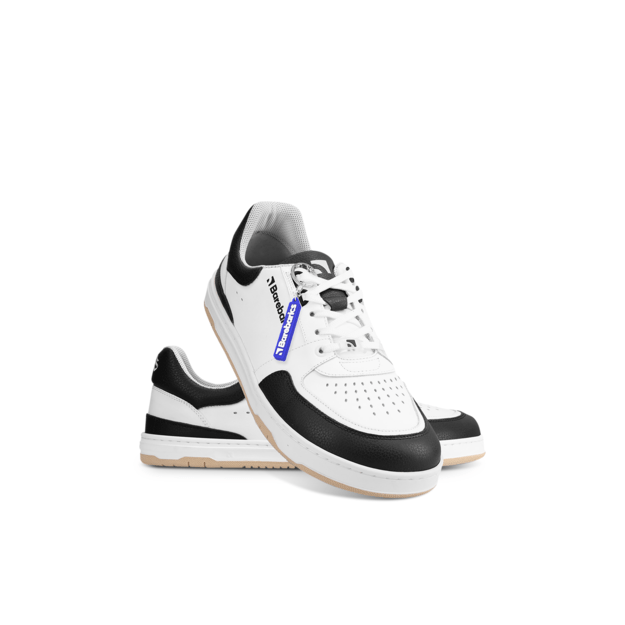 Barefoot Sneakers Barebarics Wave - White & Black