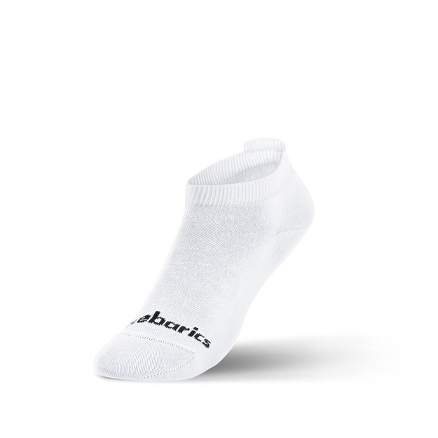 Barebarics Low-cut White barefoot kojinės