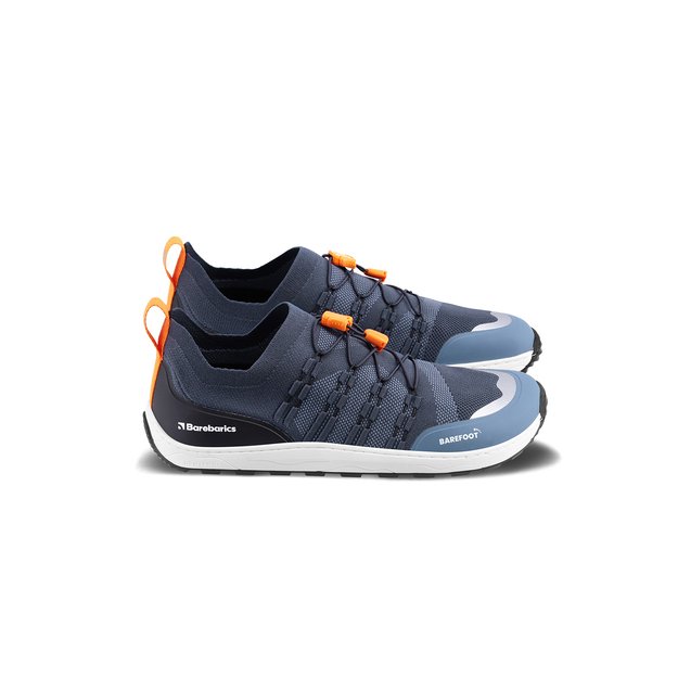 Barefoot Sneakers Barebarics Voyager - Dark Blue & White