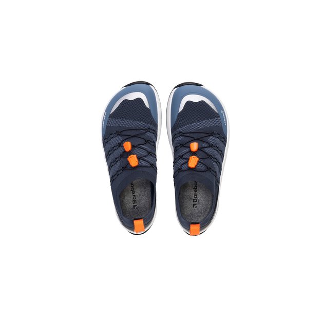 Barefoot Sneakers Barebarics Voyager - Dark Blue & White