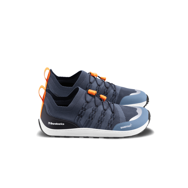 Barefoot Sneakers Barebarics Voyager - Dark Blue & White