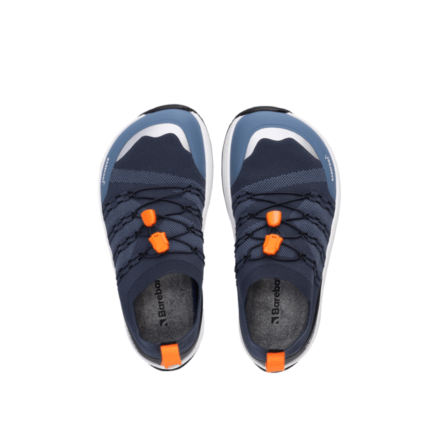 Barefoot Sneakers Barebarics Voyager - Dark Blue & White