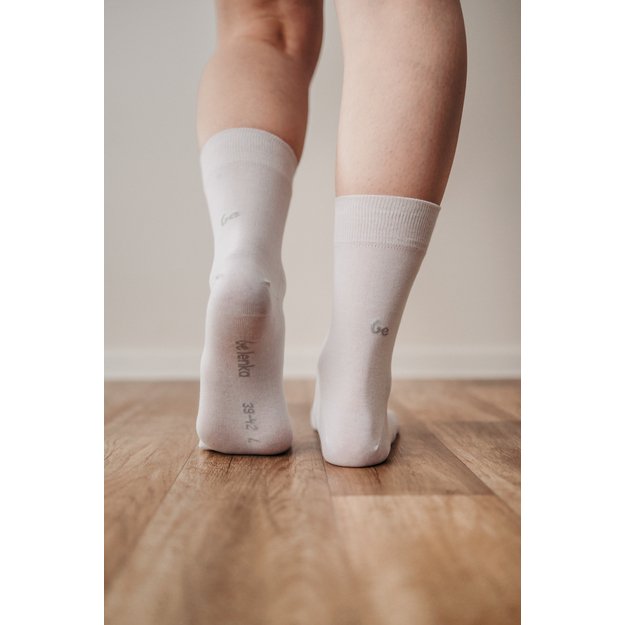 Barefoot Socks - Crew - Essentials - White