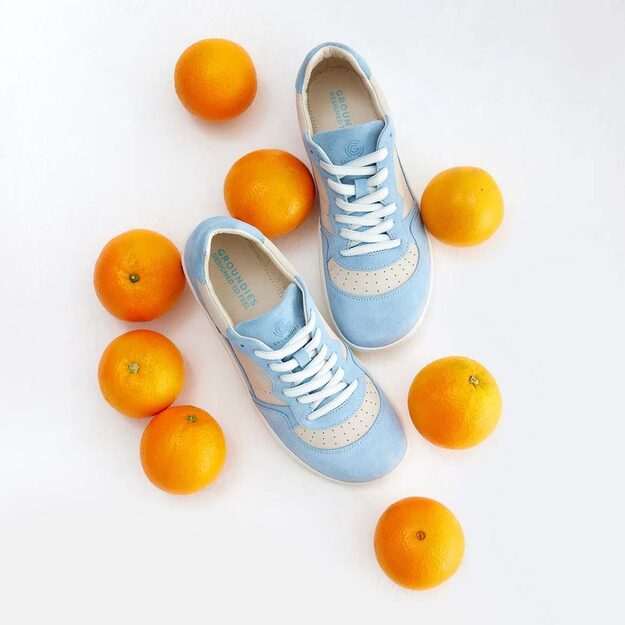 Barefoot tenisky GROUNDIES&reg; Nova Special Nebesky Modr&eacute;