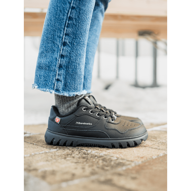 Barefoot Sneakers Barebarics Zing Frost - All Black