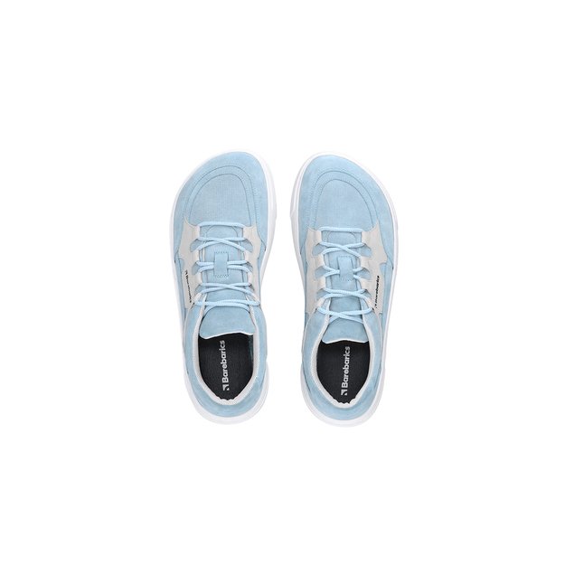 Barefoot Sneakers Barebarics Evo - Light Blue & White