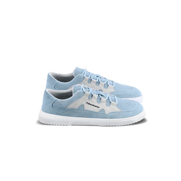 Barefoot Sneakers Barebarics Evo - Light Blue & White