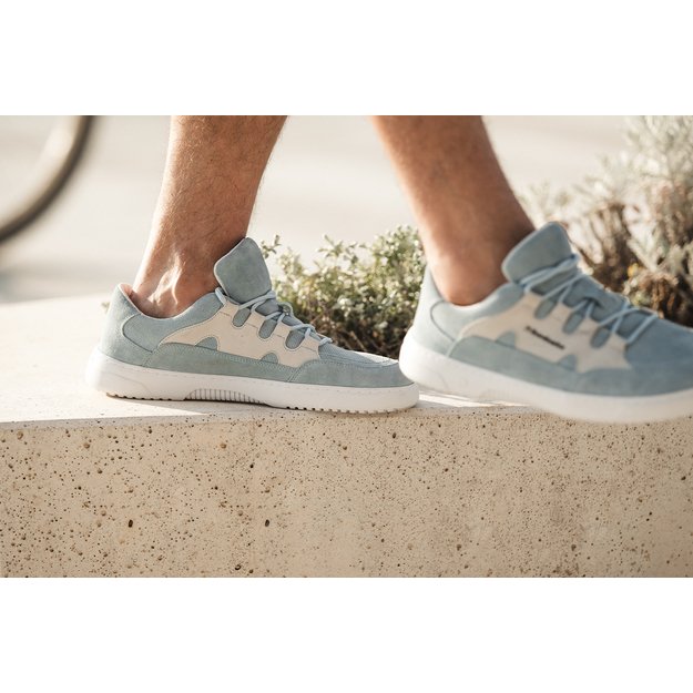 Barefoot Sneakers Barebarics Evo - Light Blue & White