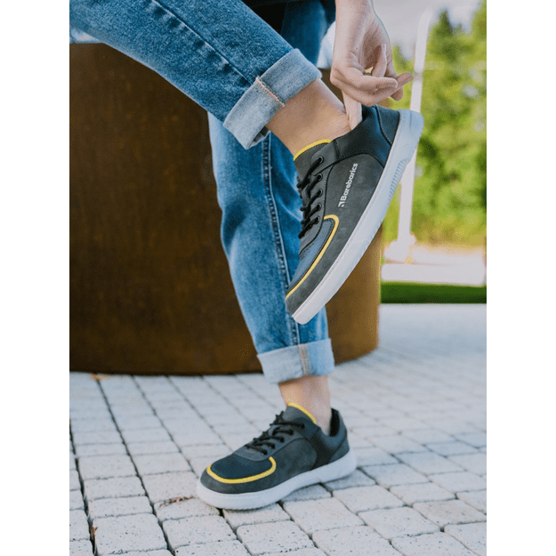Barefoot Sneakers Barebarics Blend - Dark Grey & Black
