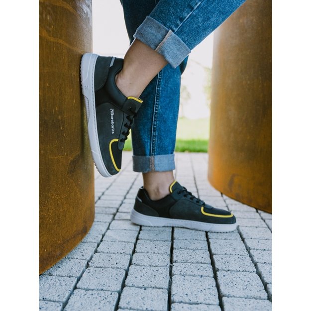 Barefoot Sneakers Barebarics Blend - Dark Grey & Black 25