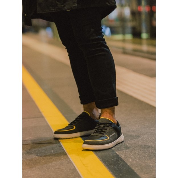 Barefoot Sneakers Barebarics Blend - Dark Grey & Black 5