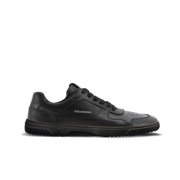 Barefoot Sneakers Barebarics Zing - Black - Leather