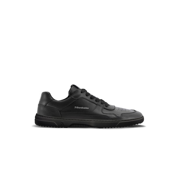 Barefoot Sneakers Barebarics Zing - Black - Leather