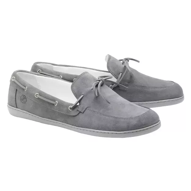 ZAQQ barefoot klasikiniai batai QEA Velours Grey