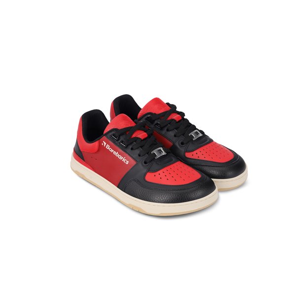 Barefoot Sneakers Barebarics Wave - Black & Red