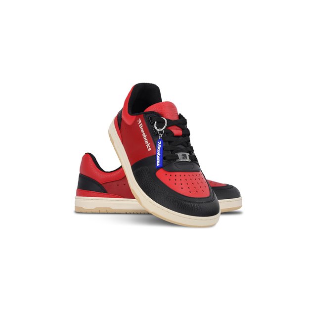 Barefoot Sneakers Barebarics Wave - Black & Red