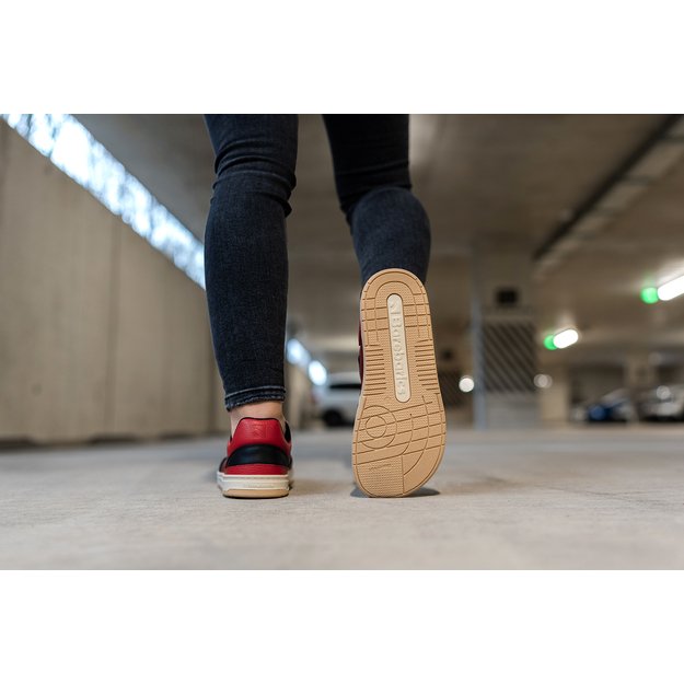 Barefoot Sneakers Barebarics Wave - Black & Red