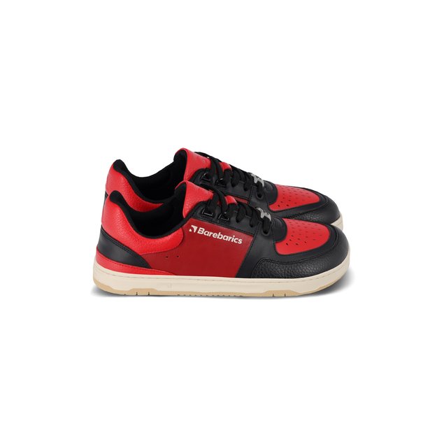 Barefoot Sneakers Barebarics Wave - Black & Red