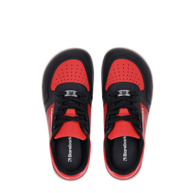 Barefoot Sneakers Barebarics Wave - Black & Red